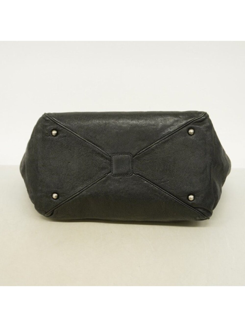Chanel Chain Tote Caviar Leather Black Silver - Picture 3 of 10